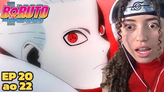 A Akatsuki vai voltar 😳 BORUTO  Ep 20 21 e 22 react [upl. by Artinad586]