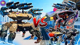 🔥 ALL TITANS VS DEVOURER NEW SPIDER TITAN FACEOFF COMPARISON  WAR ROBOTS TEST SERVER [upl. by Udele104]