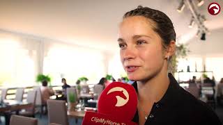 Franziska Stieglmaier  Live auf Facebook  Deutsche Bank Reitsport Akademie [upl. by Pepper]