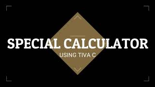 Special Calculator Using Tiva C Board amp Uart Lab Tasks [upl. by Leruj484]