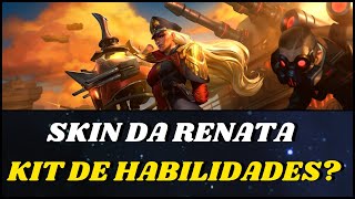 Skin e Possíveis Habilidades Renata Glaasc  Novo Campeão Suporte  League of Legends Lol [upl. by Donoghue297]