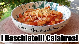 Come fare I Rascatielli Calabresi  Pasta Casereccia Fatta a mano [upl. by Kit]