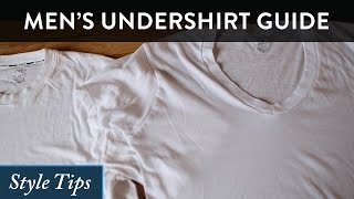 Best Undershirts for Men  Undershirt Wearing Tips [upl. by Theta40]