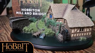 Hobbiton Mill and Bridge Unboxing amp Review  by Weta Workshop [upl. by Aronow388]