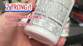 Review Vitamin D3 4000 K2 [upl. by Ludba418]