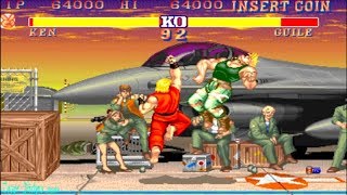 Street Fighter 2 Champion Edition  Ken Arcade Hardest [upl. by Trebeh]