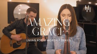 Amazing Grace My Chains Are Gone  Chris Tomlin Living Room Worship Cover  Holly Halliwell [upl. by Sullivan]