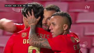 Goal  Golo Seferovic Benfica 10 Belenenses Liga 2021 5 [upl. by Phio]