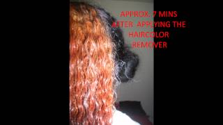 LOREAL HAIR COLOR REMOVER REVIEWwmv [upl. by Chemar]