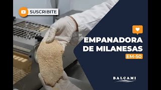 Empanadora Milanesas Modelo EM50 Balcami [upl. by Ahcsatan]