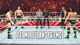 Pat McAfee vs Ty Schmit vs Boston Connor vs AJ Hawk vs Darius Butler WWE 2K24 DLC Pack [upl. by Etnomed]