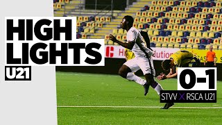 Highlights U21 STVV  RSCA  20212022 [upl. by Mourant]