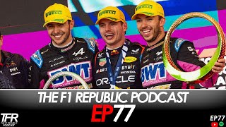 Vintage Verstappen WINS from 17th 🌟  TFR Podcast EP77 [upl. by Ellenar836]