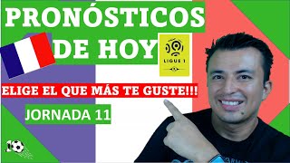 🍀⚽PRONÓSTICOS LIGA FRANCESA🏆 20242025 Jornada 11 Ligue 1 pronóstico futbol hoy Parley [upl. by Smailliw543]