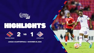 Highlights  Trinidad amp Tobago vs United States  202324 Concacaf Nations League [upl. by Hogarth526]