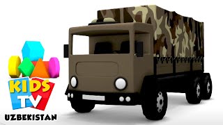 Armiya yuk mashinalari  Harbiy transport vositalari  Kids Tv Uzbekistan  Oyinchoq mashinalar [upl. by Ycnaffit]