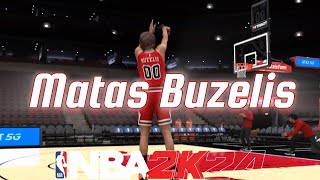 NBA 2K24 Matas Buzelis Jumpshot Fix [upl. by Mcleod718]