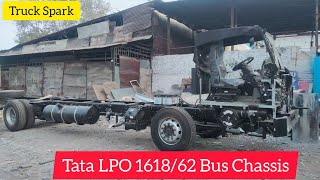 Tata LPO 161862 BS6 Bus Chassis Full Review  tatamotors Tatabus truckspark ridespark [upl. by Htnamas]