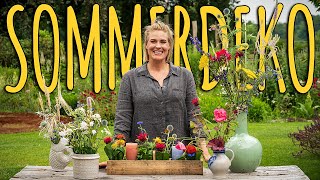 VOM GARTEN ZUR VASE LÄNGERE HALTBARKEIT FÜR DEINE BLUMEN  DIY [upl. by Teddi]