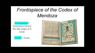 Frontispiece of the Codex of Mendoza  Google Slides [upl. by Lasyrc897]