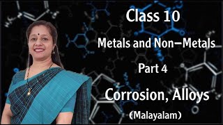 CLASS10 METALS AND NON METALS PART5 CORROSION ALLOY [upl. by Geesey]