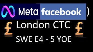 Facebook London CTC  SWE E4 [upl. by Ecnarwal579]