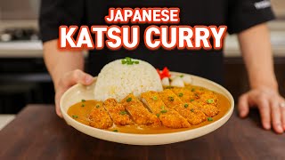 PERFECT Japanese Chicken Katsu Curry Japanese Curry with Chicken Cutlet [upl. by Enialem684]