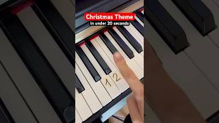 Christmas Carol 🔔 christmascarol christmas xmas piano carolofthebells pianolessons tutorial [upl. by Tice928]