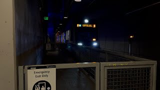 Sound Transit 1 Line Late Evening Action  Capitol Hill 12724 [upl. by Eatnoj]