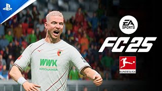 SC Freiburg vs FC Augsburg FC 25 Gameplay Bundesliga Round 7 [upl. by Tiffie]