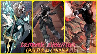 DEMONIC EVOLUTION CHAPTER 63 ENGLISH Battle against the Champion [upl. by Ashely]