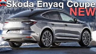 All NEW 2024 Skoda Enyaq 85x Coupe LaurinampKlement  EV SUV REVIEW exterior interior FACELIFT [upl. by Dru135]