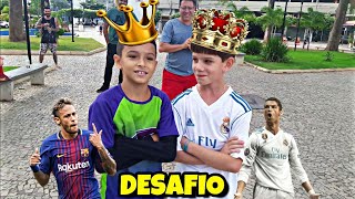 CRIANÇA VIRA REI DO DRIBLE NO DESAFIO X1 😱👑 DESAFIO DE FUTEBOL [upl. by Charleen]