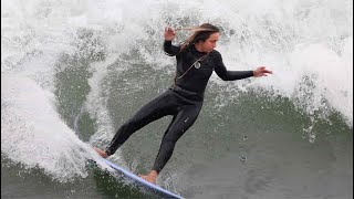 Filming surf from the Huntington Beach Pier [upl. by Edroi]