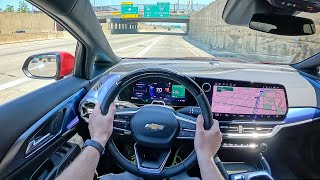 2024 Chevrolet Equinox EV  POV First Drive Binaural Audio [upl. by Sayre]