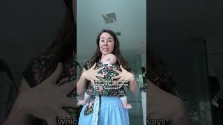 Some baby wrap tips [upl. by Odnesor]