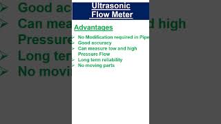 Ultrasonic Flow meter Advantages Disadvantages flowmeter [upl. by Lurline437]