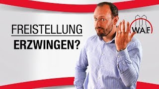 Betriebsrat Freistellung  Kann der Arbeitgeber Freistellung erzwingen  Betriebsrat Video [upl. by Lyrahc]