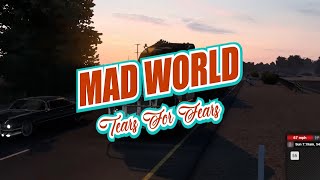 Mad World  Tears for Fears  karaoke [upl. by Arayk664]