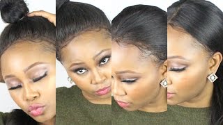 Chrissy Bales How to Style a Lace Frontal 14 Hairstyles NO GLUE NO SEW detailed [upl. by Annirak]