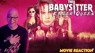 First Time Watching THE BABYSITTER KILLER QUEEN 2020  Horror Movie Reaction amp Commentary [upl. by Neelav603]