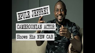 Cameroonian Actor Epule Jeffrey Celebrates his new SUV car With Close friends [upl. by Teodor]