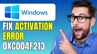 Fix Windows 1011 Activation Error 0xC004F213 Windows Is Not Activated  2024 [upl. by Eimmis799]