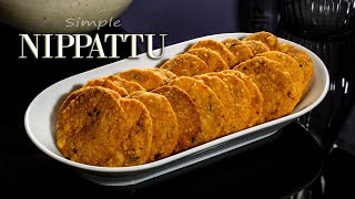 Nippattu Recipe  Crispy and Delicious Nippattu  ನಿಪ್ಪಟ್ಟು  Simple Cooking With Radhika [upl. by Snowber]