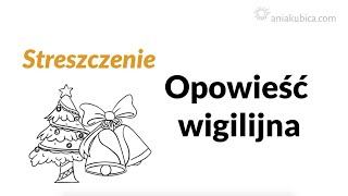 Opowieść wigilijna  streszczenie [upl. by Audy]