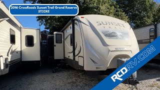 2016 CrossRoads Sunset Trail Grand Reserve ST32RE [upl. by Marentic148]