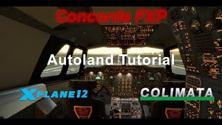 Concorde FXP  AUTOLAND Tutorial [upl. by Airbmat]