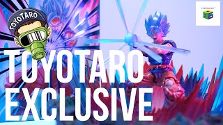 SHFIGUARTS SUPER SAIYAN BLUE KAIOKEN VJUMP Exclusive Review [upl. by Asilram]