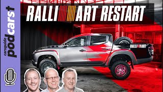 Mitsubishi Evolution Ralliart brand back with a new Triton 4x4 super ute CarsGuide Podcast ep 244 [upl. by Kimberli]