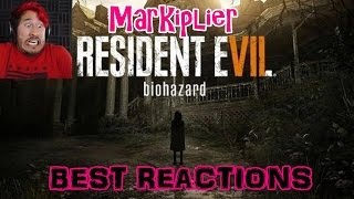 Markiplier Resident Evil VII Best Reactions [upl. by Davy929]